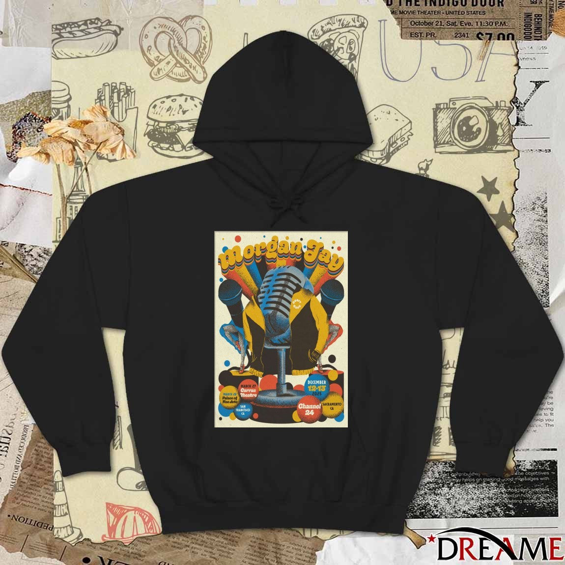 Poster Morgan Jay December 12-13 2025 In Sacramento CA t-shirt