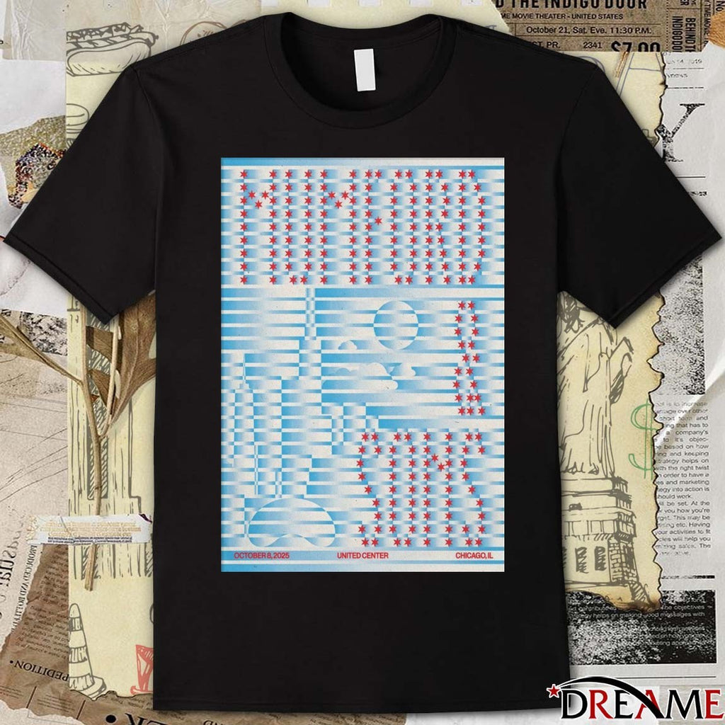 Poster Mumford And Sons United Center In Chicago IL On October 8 2025 t-shirt