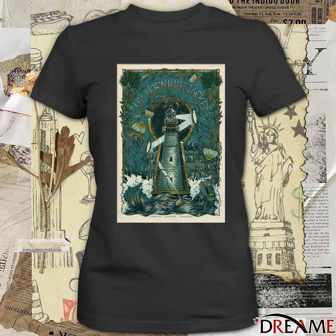 Poster My Morning Jacket October 14 2025 State Theatre Portland Maine Show t-shirt