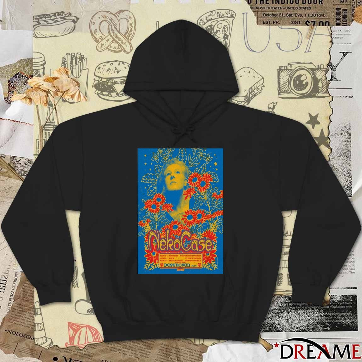 Poster Neko Case San Luis Obispo CA March 7 2026 t-shirt