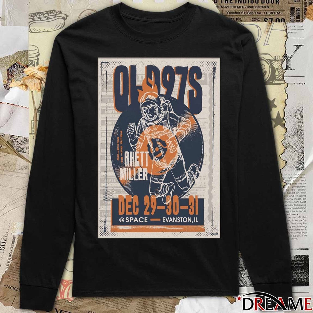 Poster Old 97’S In Evanston IL On December 29-31 2025 t-shirt