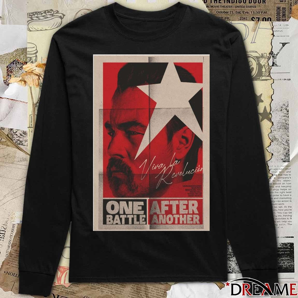 Poster One Battle After Another Viva La Revolucion t-shirt