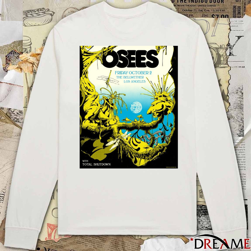 Poster Osees October 2 2026 The Bellwether in Los Angeles CA t-shirt