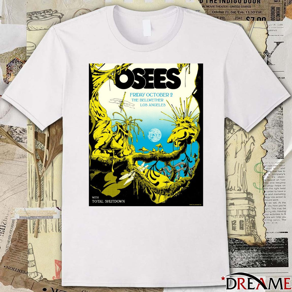 Poster Osees October 2 2026 The Bellwether in Los Angeles CA t-shirt