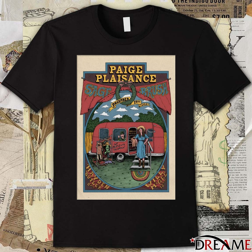 Poster Paige Plaisance In Austin TX On December 19 2025 t-shirt