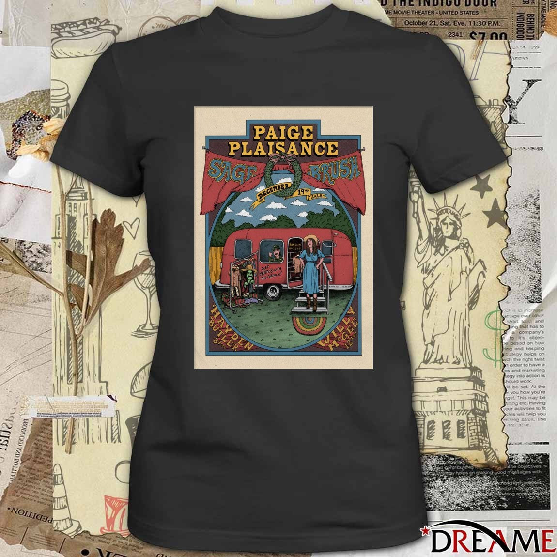 Poster Paige Plaisance In Austin TX On December 19 2025 t-shirt