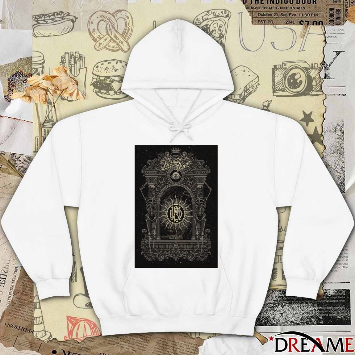 Poster Parkway Drive October 6 2025 AO Arena in Manchester UK t-shirt