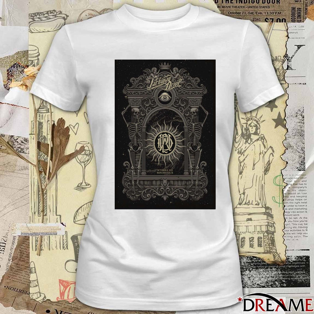 Poster Parkway Drive October 6 2025 AO Arena in Manchester UK t-shirt