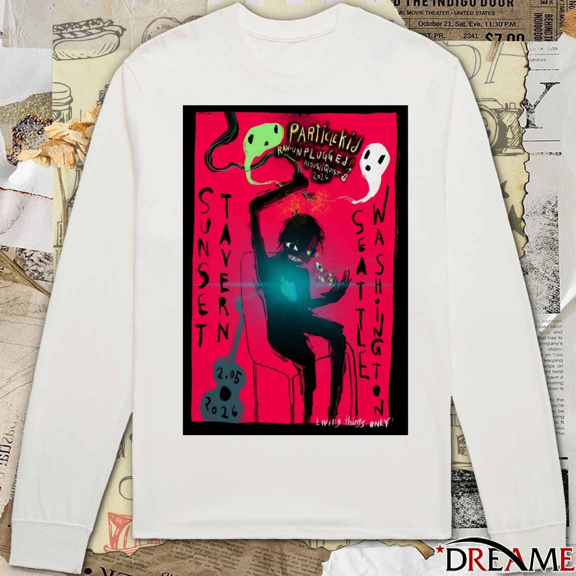 Poster Particle Kid Seattle WA Event February 5 2026 t-shirt