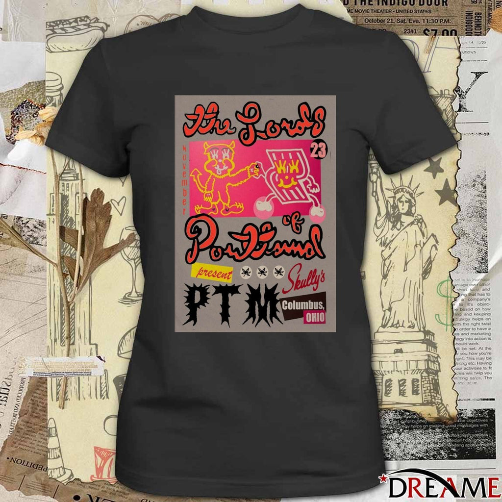 Poster Portugal The Man Columbus, OH November 23 2025 t-shirt