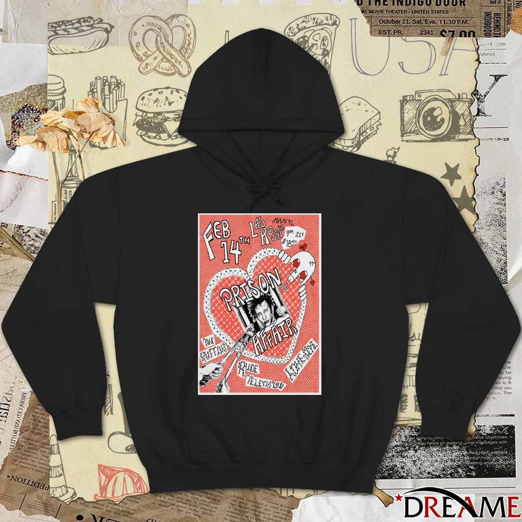 Poster Prison Affair Tour Miami FL On February 14 2026 t-shirt