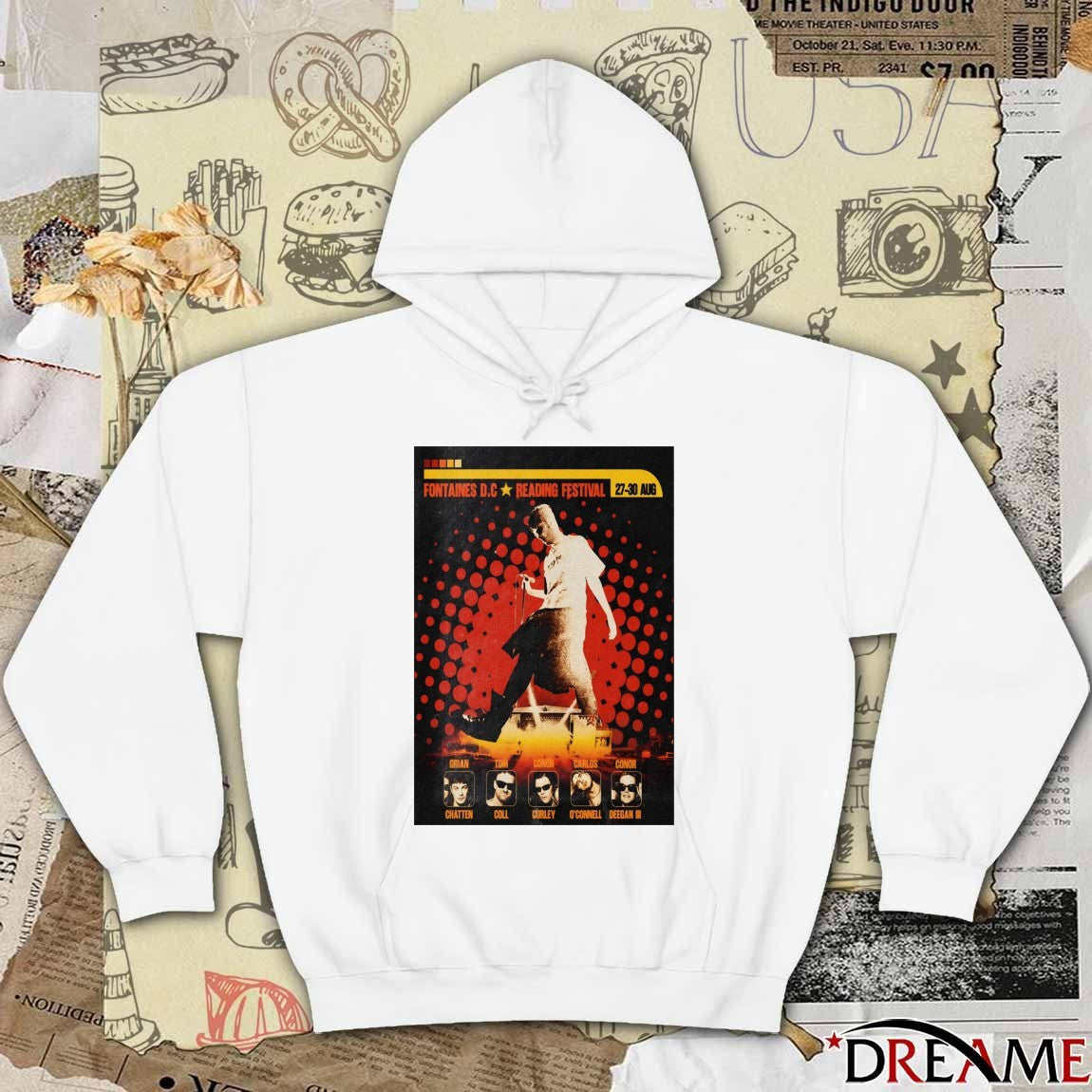 Poster Reading Festival Richfield Avenue Reading UK August 27-30 2026 t-shirt