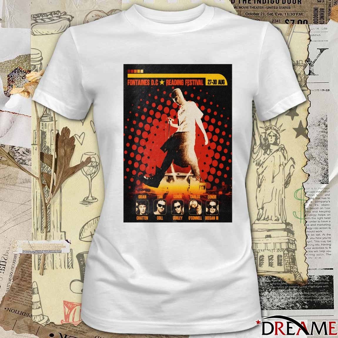 Poster Reading Festival Richfield Avenue Reading UK August 27-30 2026 t-shirt