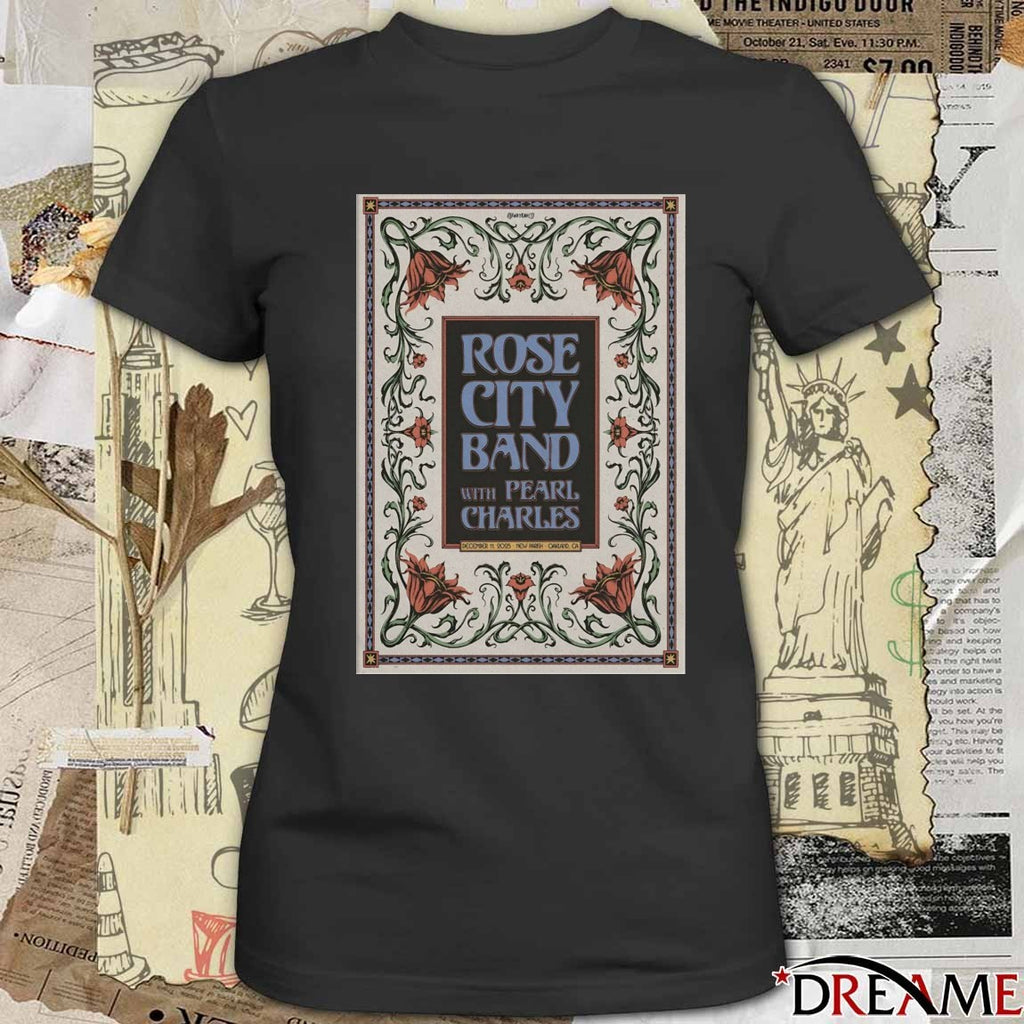 Poster Rose City Band Oakland Event On December 11 2025 New Parish Oakland CA t-shirt