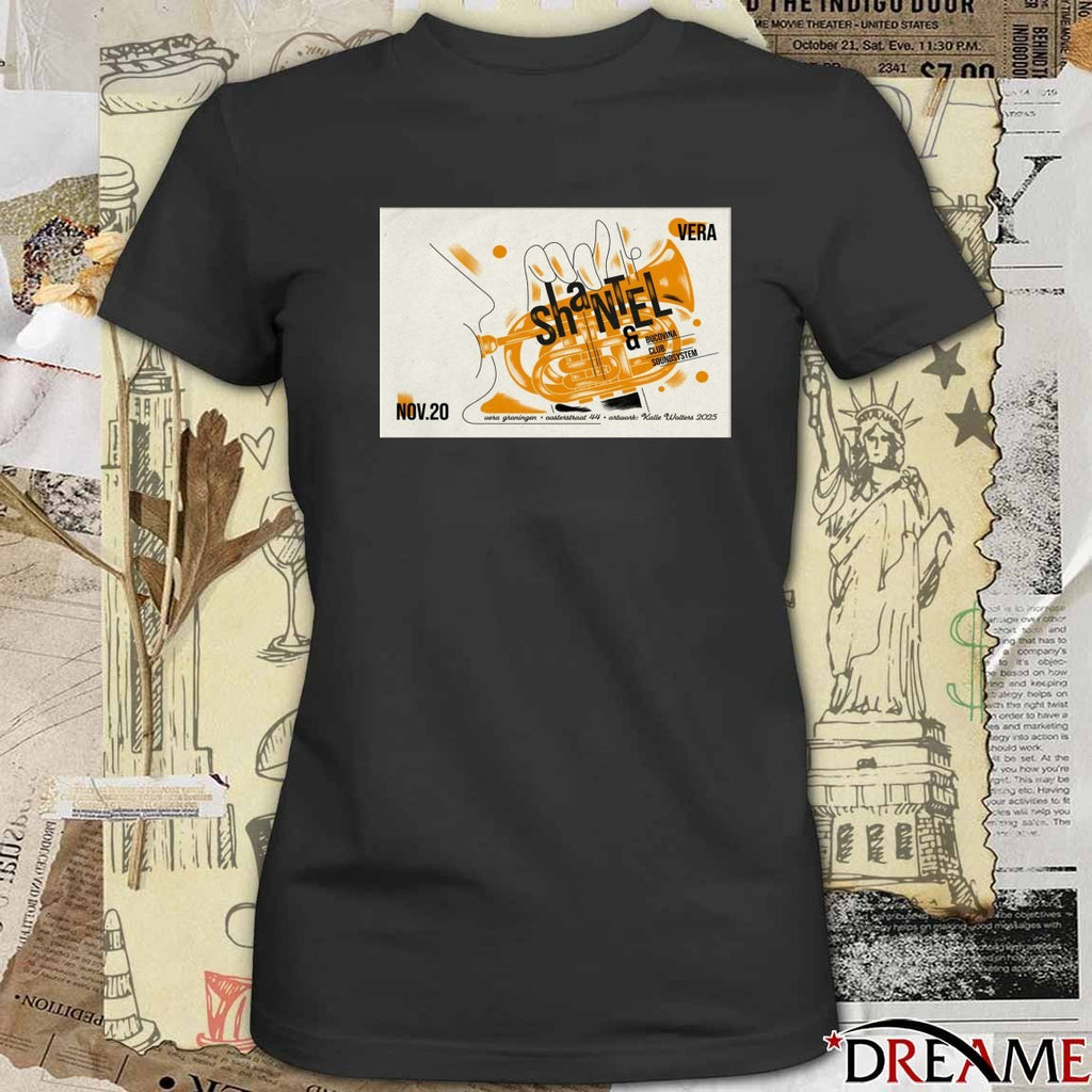 Poster Shantel Vera in Groningen Netherlands November 20 2025 t-shirt