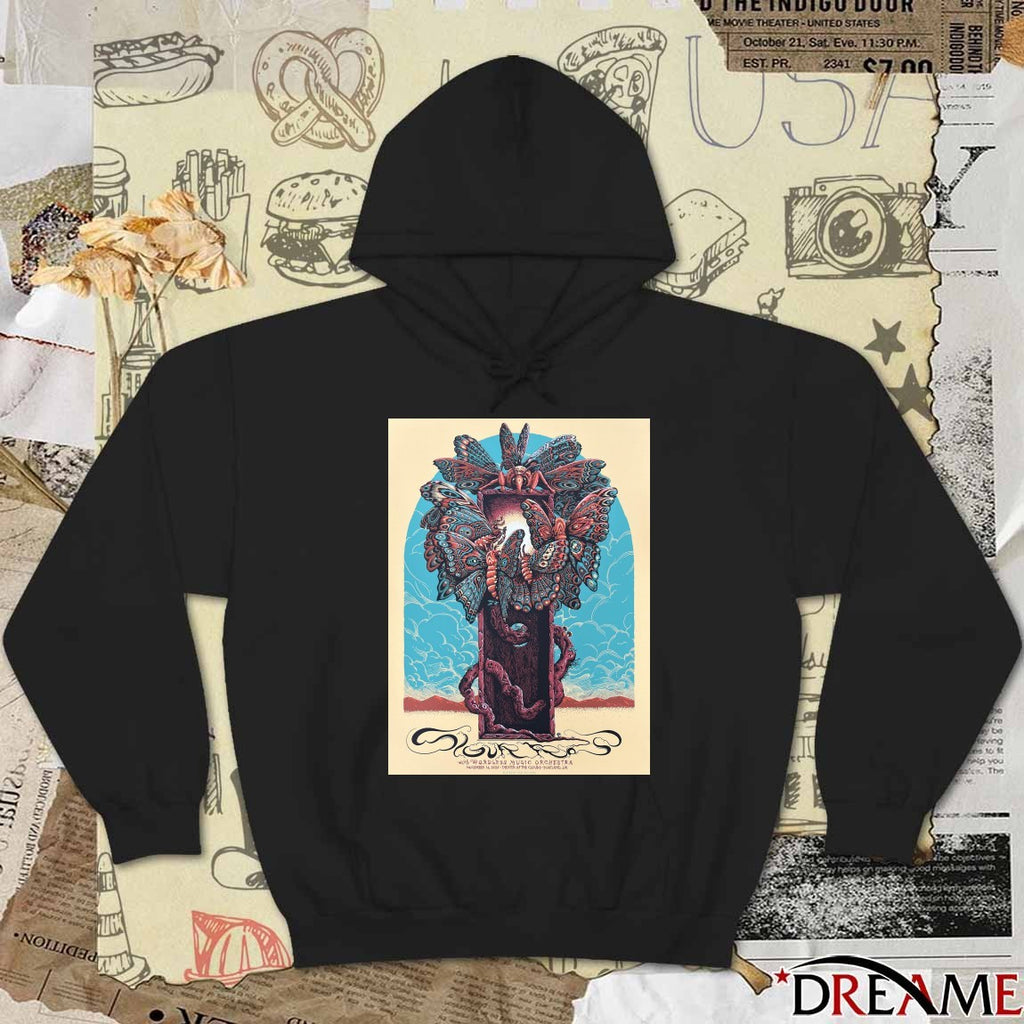 Poster Sigur Rós November 14 2025 Theater of the Clouds Portland OR Tour t-shirt