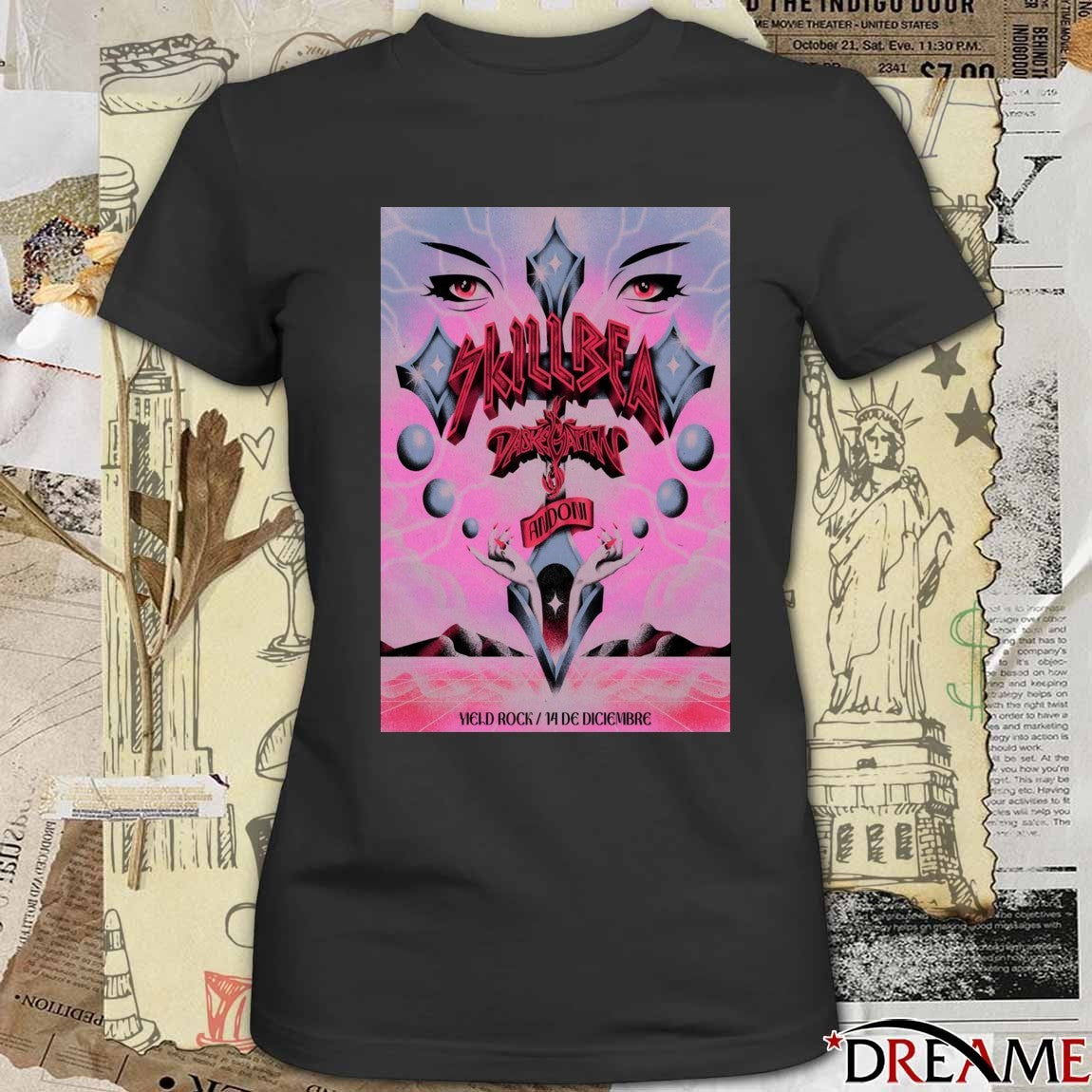 Poster Skillbea At Yield Rock In Lima Peru December 14 2025 t-shirt