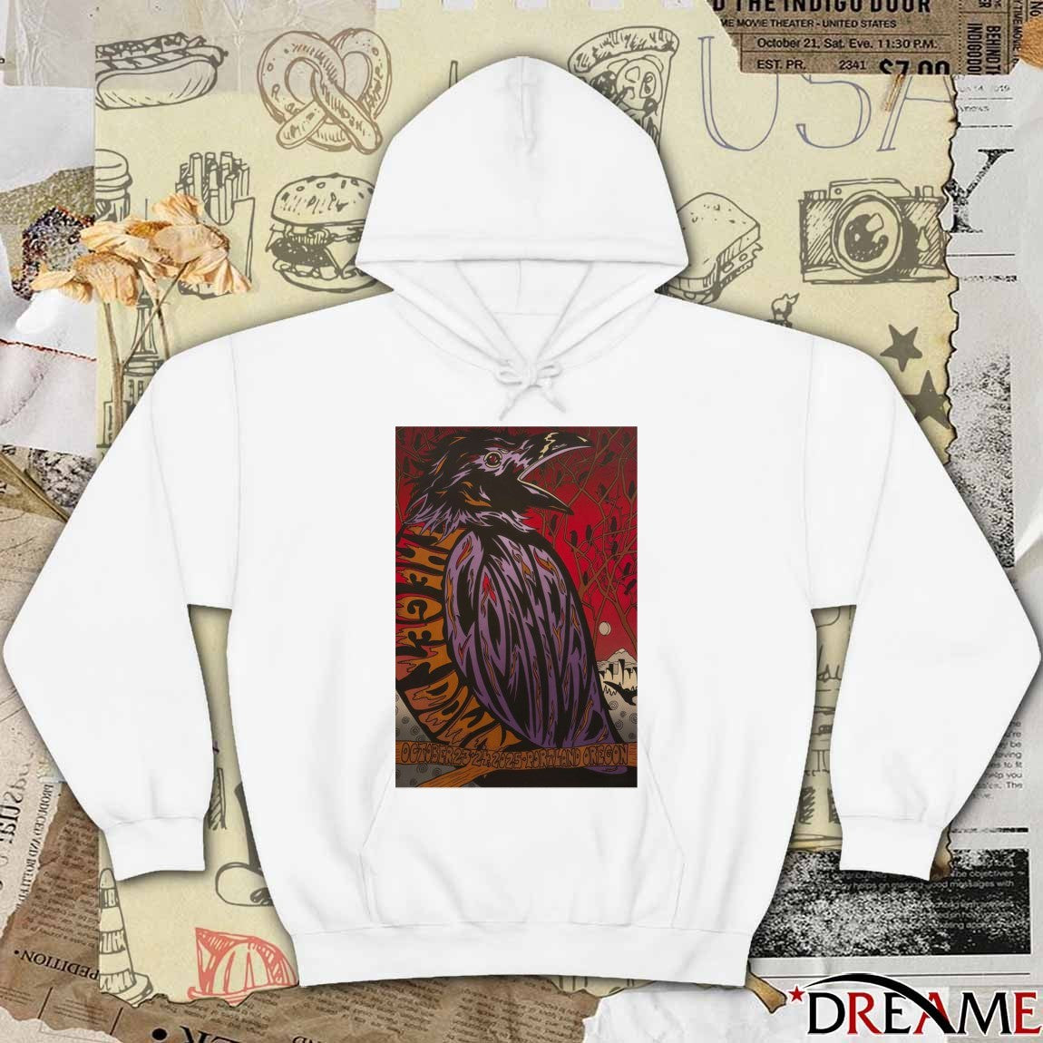Poster Spafford October 23-24 2025 Portland Oregon Tour t-shirt