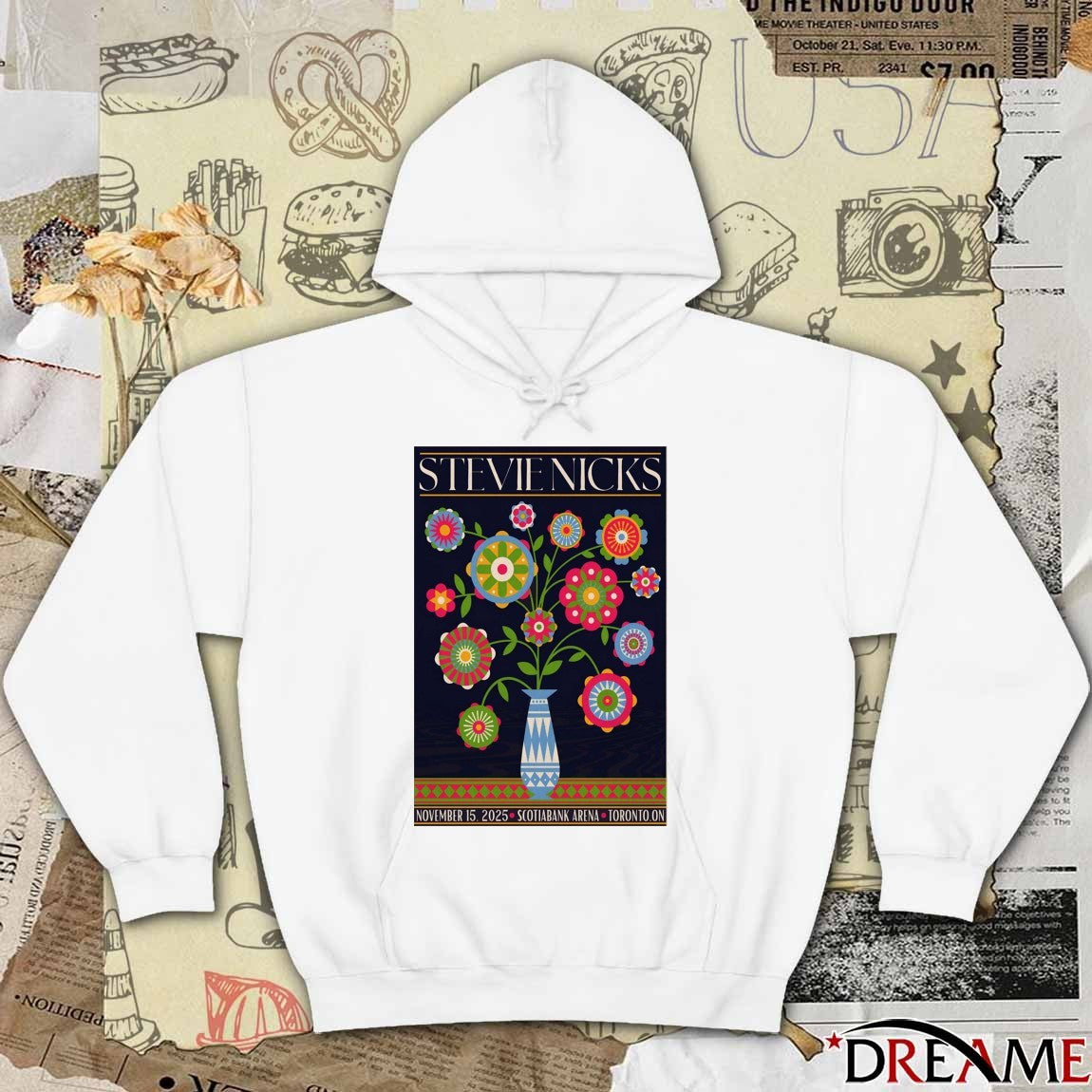 Poster Stevie Nicks November 15 2025 Scotiabank Arena In Toronto ON t-shirt