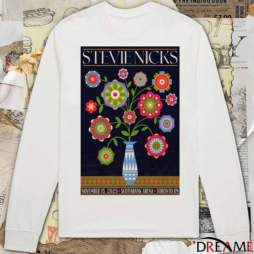 Poster Stevie Nicks November 15 2025 Scotiabank Arena In Toronto ON t-shirt