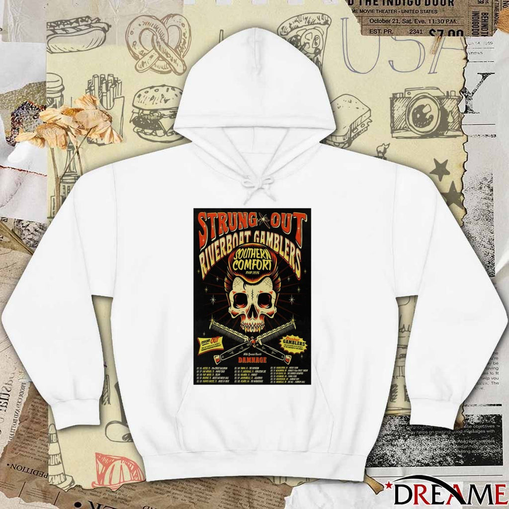 Poster Strung Out Southern Comfort Tour February – March 2026 t-shirt