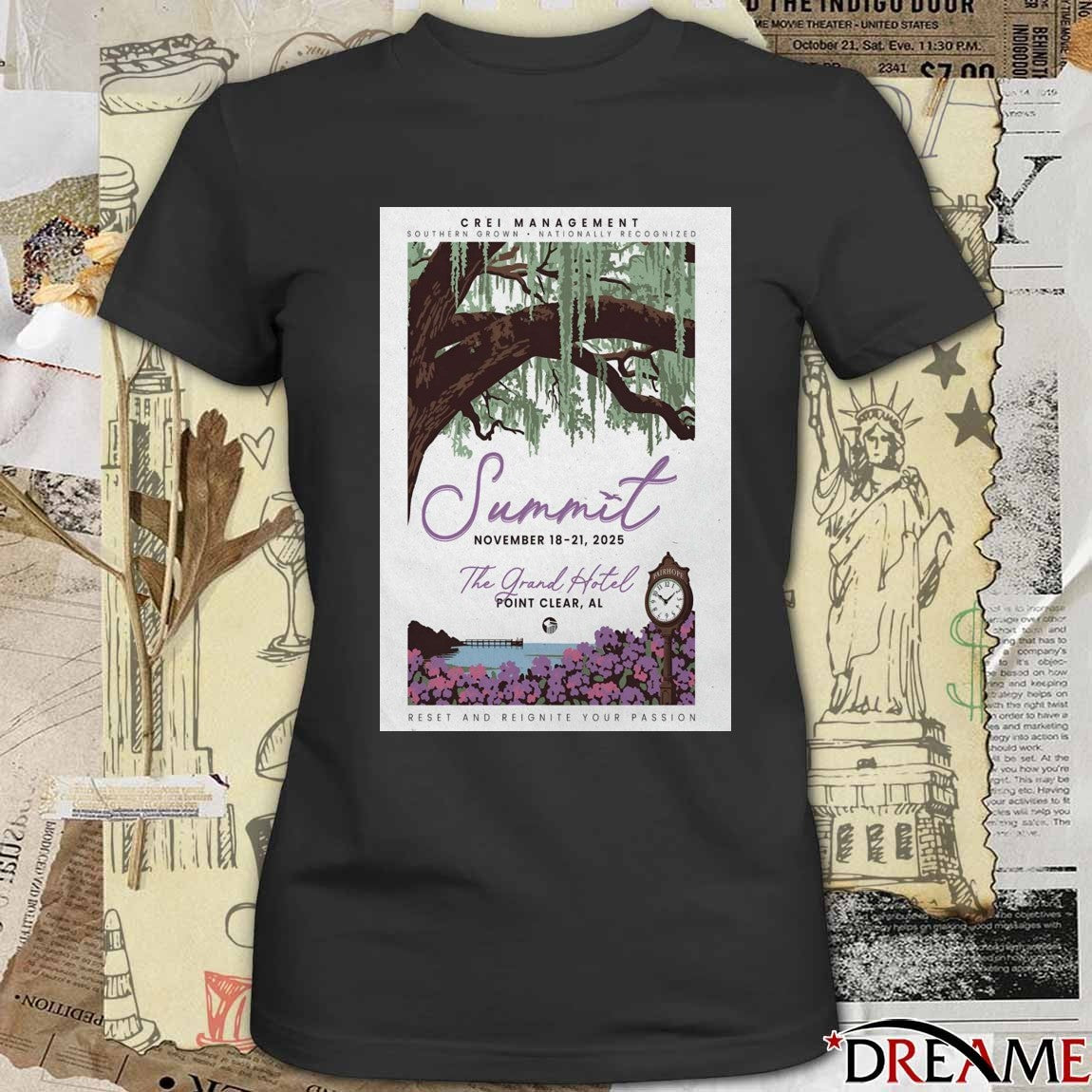 Poster Summit November 18-21 2025 The Grand Hotel In Point Clear AL t-shirt