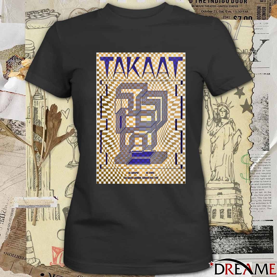 Poster Takaat November 2 2025 The Grên Lantern Lexington KY t-shirt