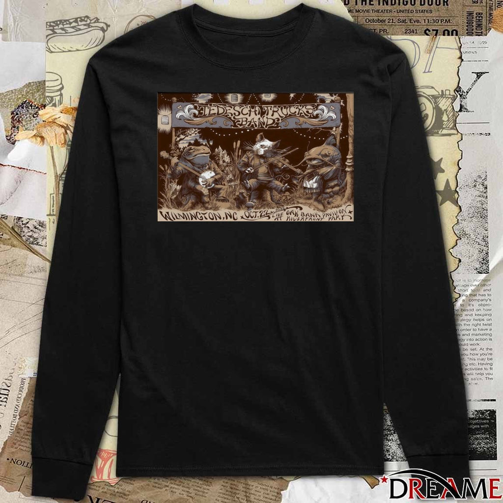 Poster Tedeschi Trucks Band October 22 2025 Live Oak Bank Pavilion At Riverfront Park Show t-shirt