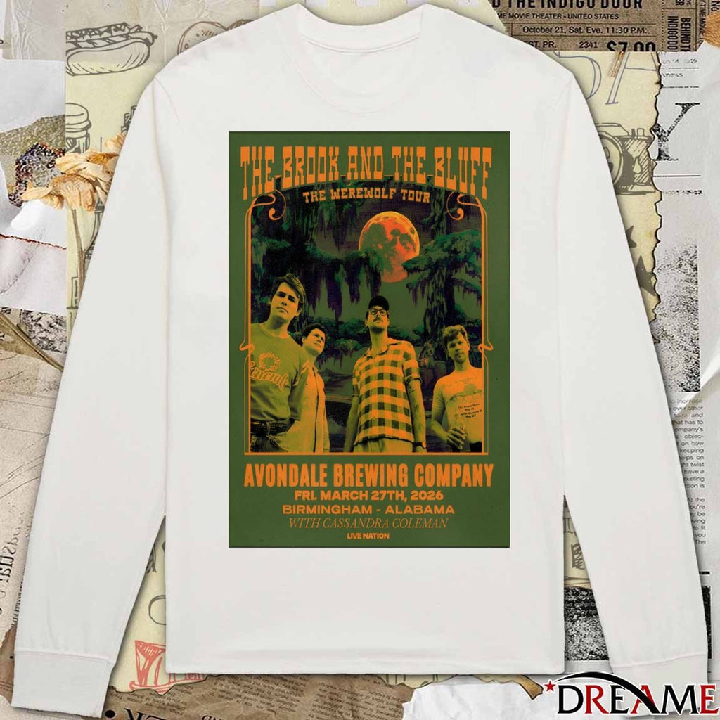 Poster The Brook And The Bluff March 27 2026 Birmingham AL t-shirt