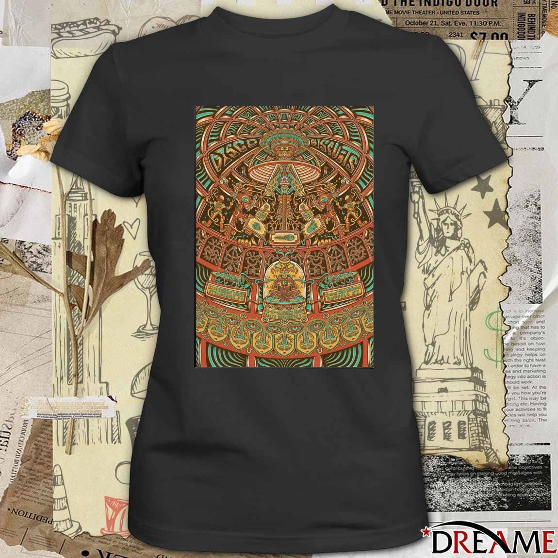 Poster The Disco Biscuits Burlington VT November 20-21 2025 t-shirt