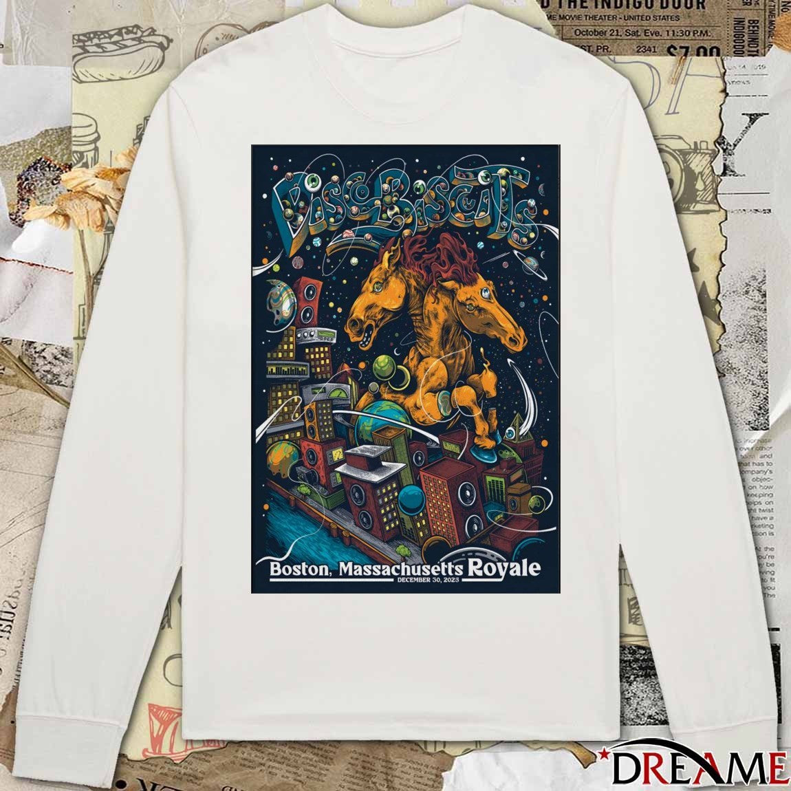 Poster The Disco Biscuits Event Boston MA On December 30 2025 t-shirt