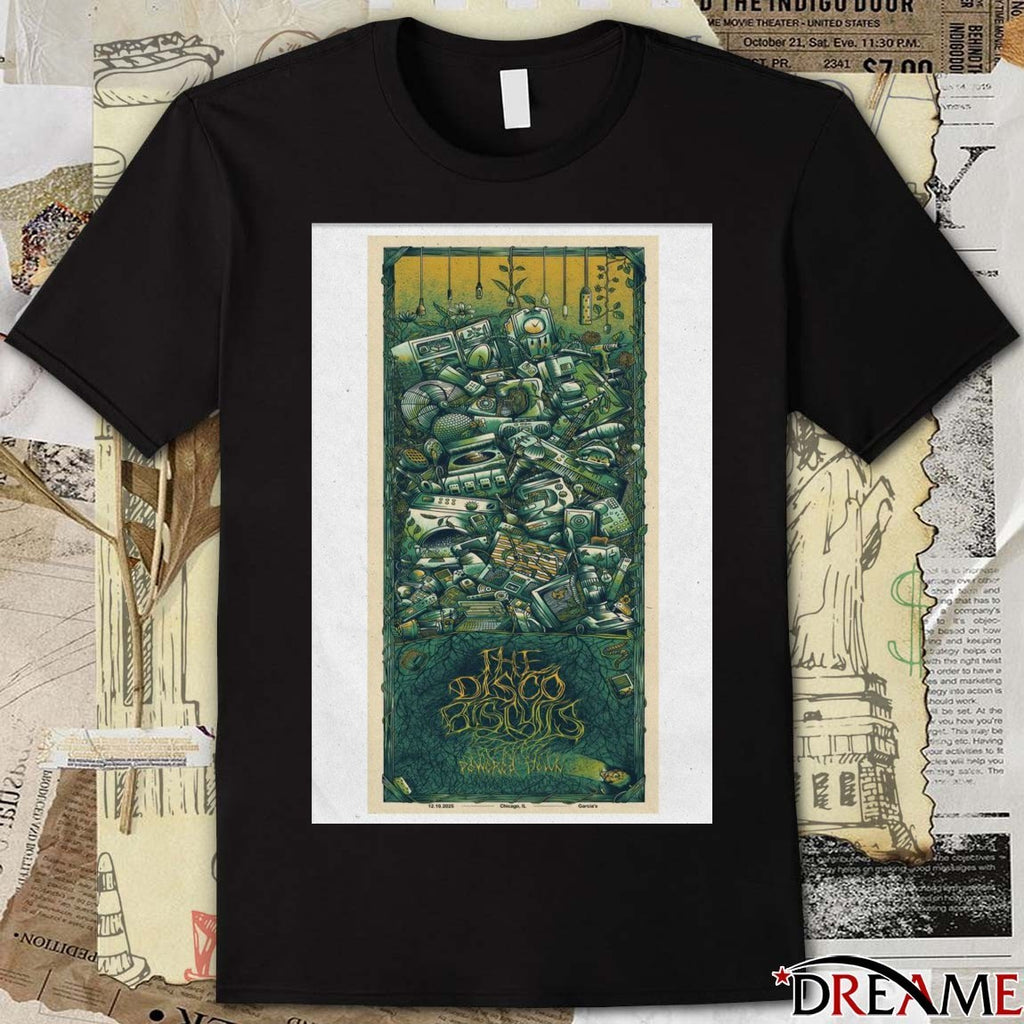 Poster The Disco Biscuits Event Chicago IL On December 19 2025 t-shirt