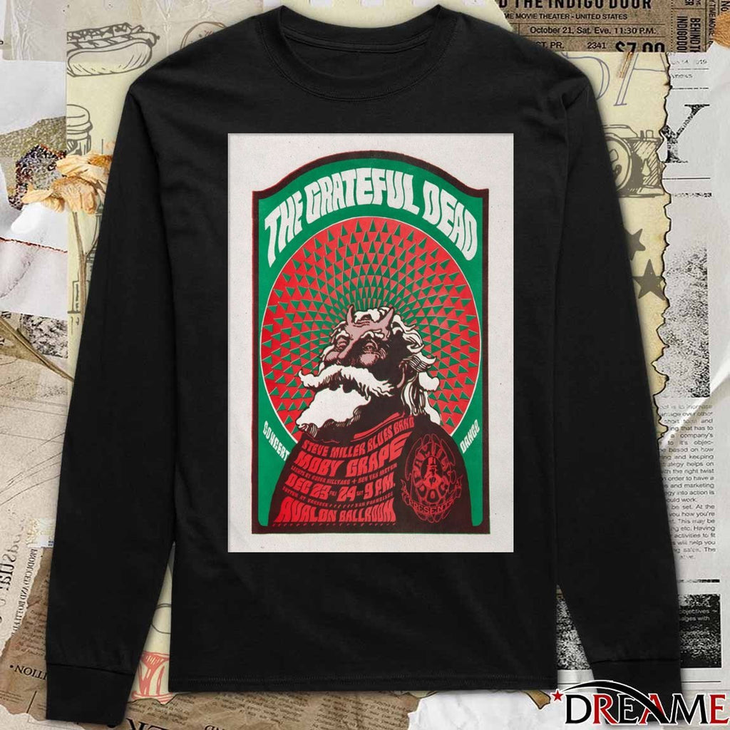 Poster The Grateful Dead December 23-24 2025 Avalon Ballroom In San Francisco CA t-shirt