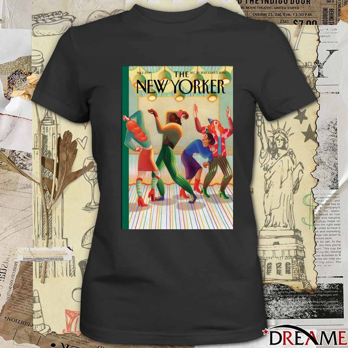 Poster The New Yorker December 29 2025 – January 5 2026 Goodbye To All That t-shirt