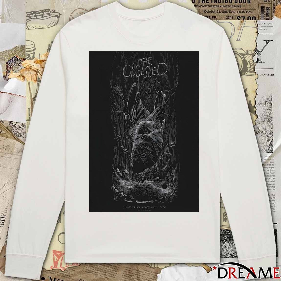 Poster The Obsessed October 12 2025 Leipzig Germany t-shirt