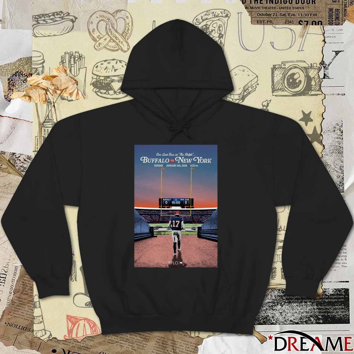 Poster The Ralph Buffalo vs New York Transitown, McKinley January 4 2026 t-shirt