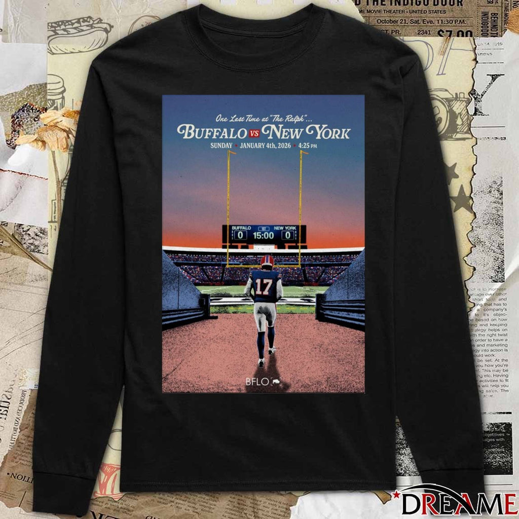Poster The Ralph Buffalo vs New York Transitown, McKinley January 4 2026 t-shirt