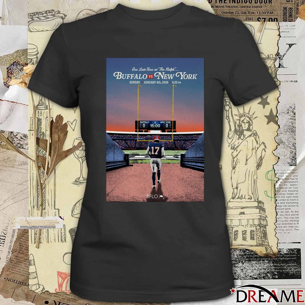 Poster The Ralph Buffalo vs New York Transitown, McKinley January 4 2026 t-shirt