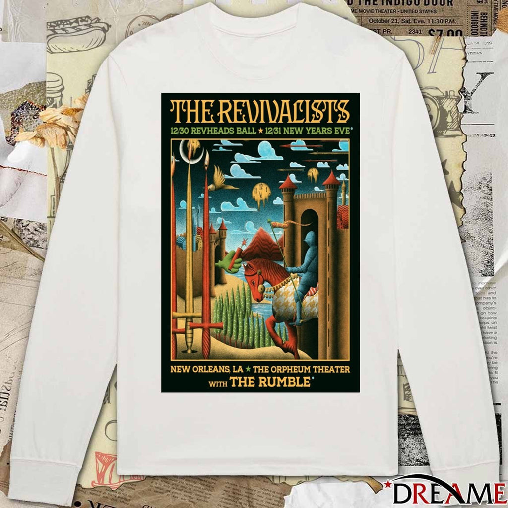 Poster The Revivalists December 30-31 2025 Orpheum Theater New Orleans LA t-shirt