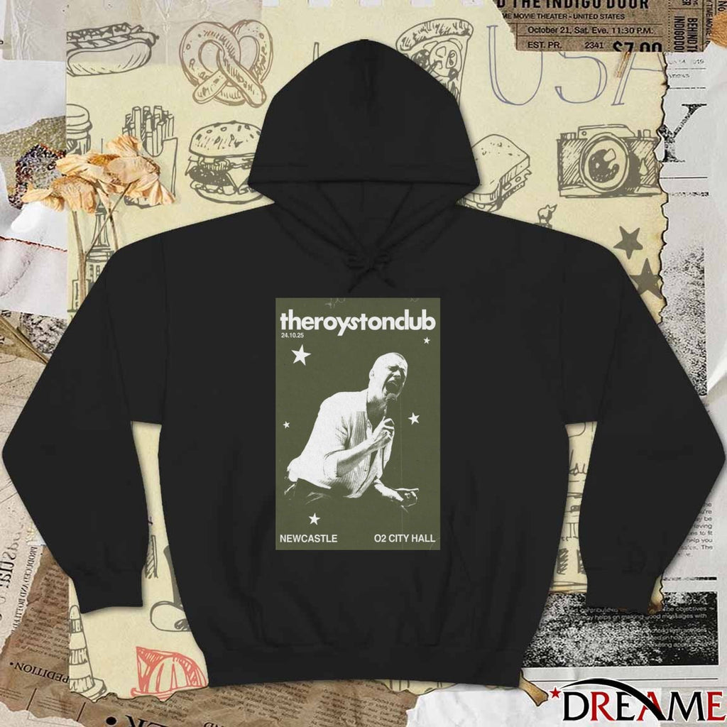 Poster The Royston Club Newcastle UK October 24 2025 t-shirt