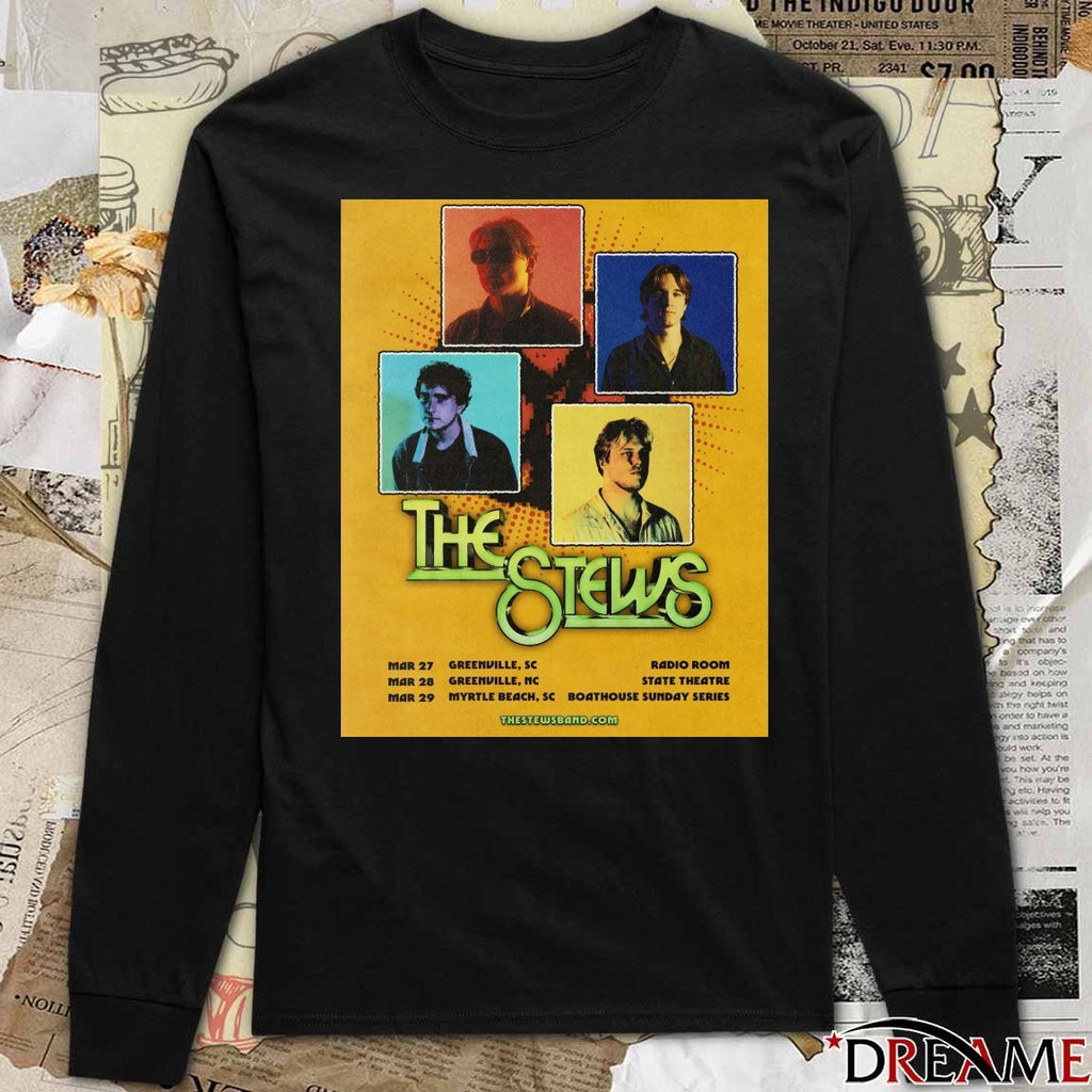 Poster The Stews March 27-28 2026 Greenville SC March 29 Myrtle Beach SC t-shirt