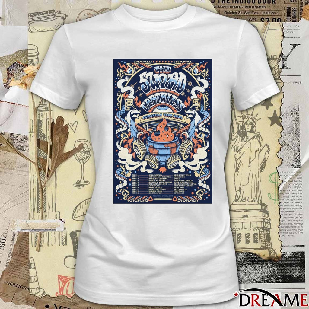 Poster The Sword And Earthless EU Tour 2026 May 9 – 23 t-shirt