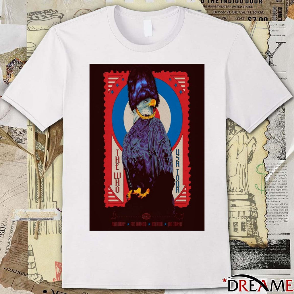 Poster The Who 60th Anniversary USA Tour 2025 t-shirt