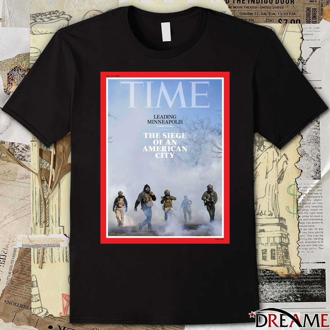 Poster Time Leading Minneapolis The Siege Of An American City Poster t-shirt