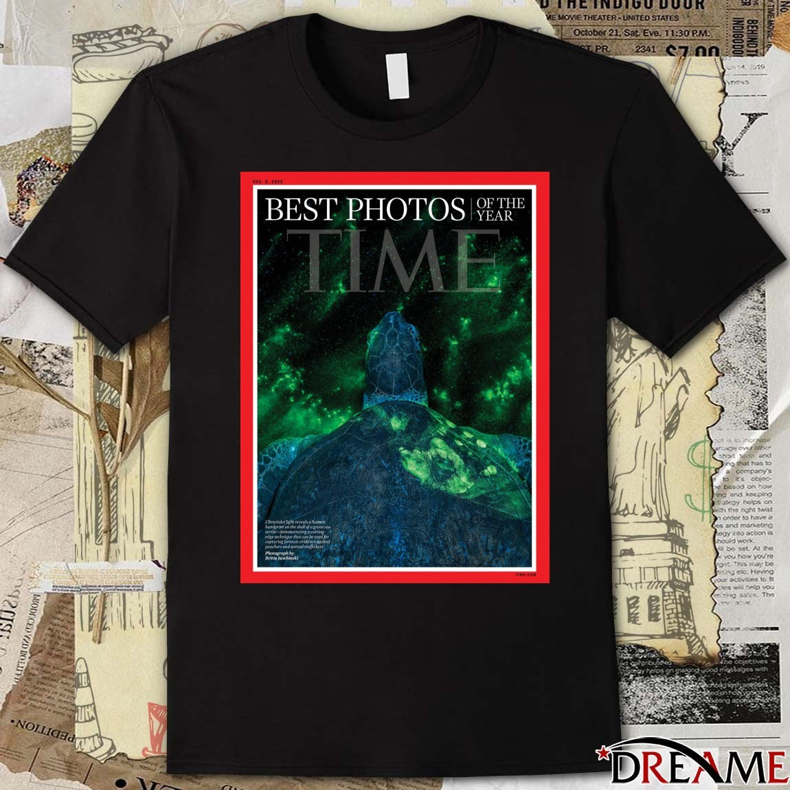 Poster Time Magazine Best Photos Of The Year Britta Jaschinski December 8, 2025 t-shirt