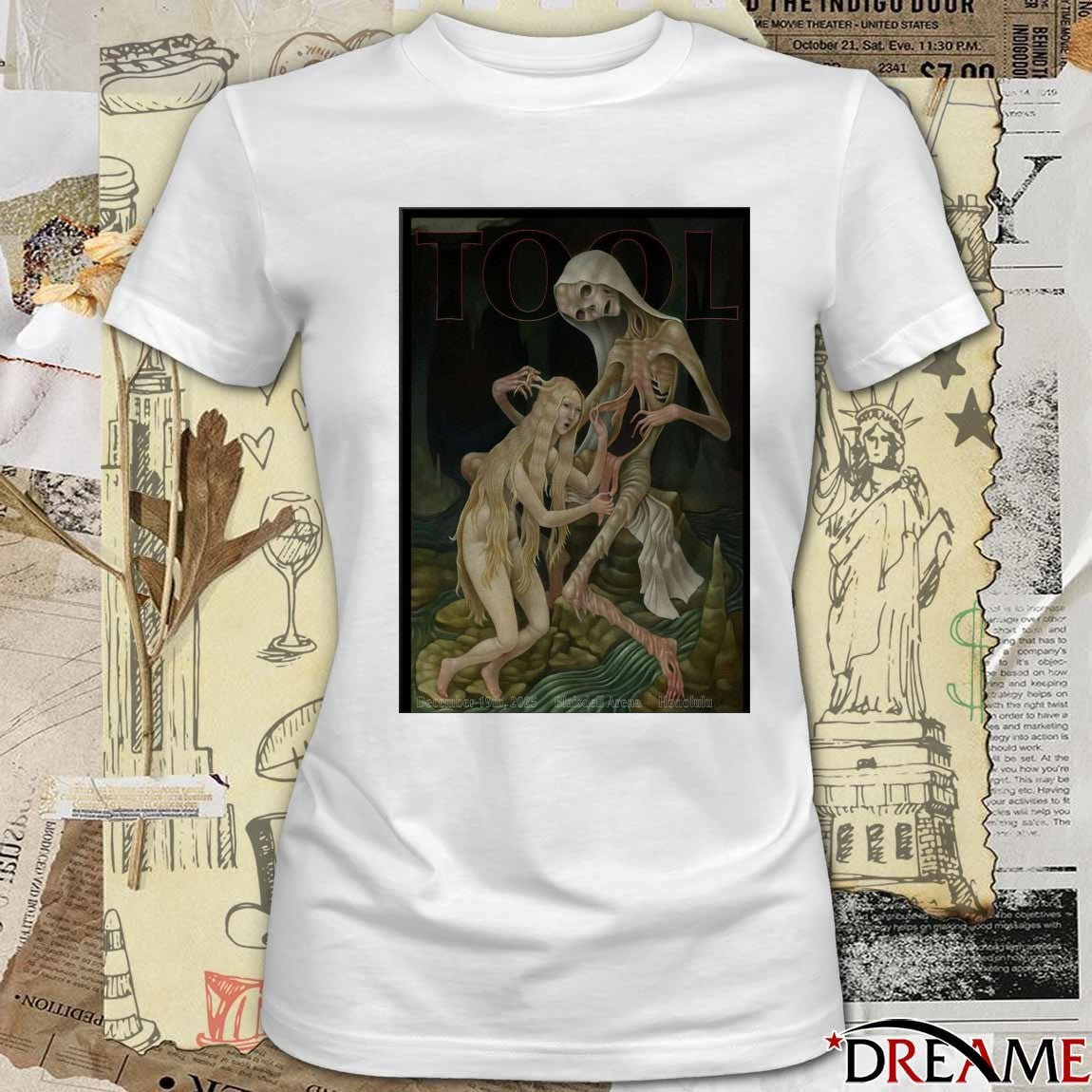 Poster Tool December 19 2025 Blaisdell Arena Honolulu HI t-shirt