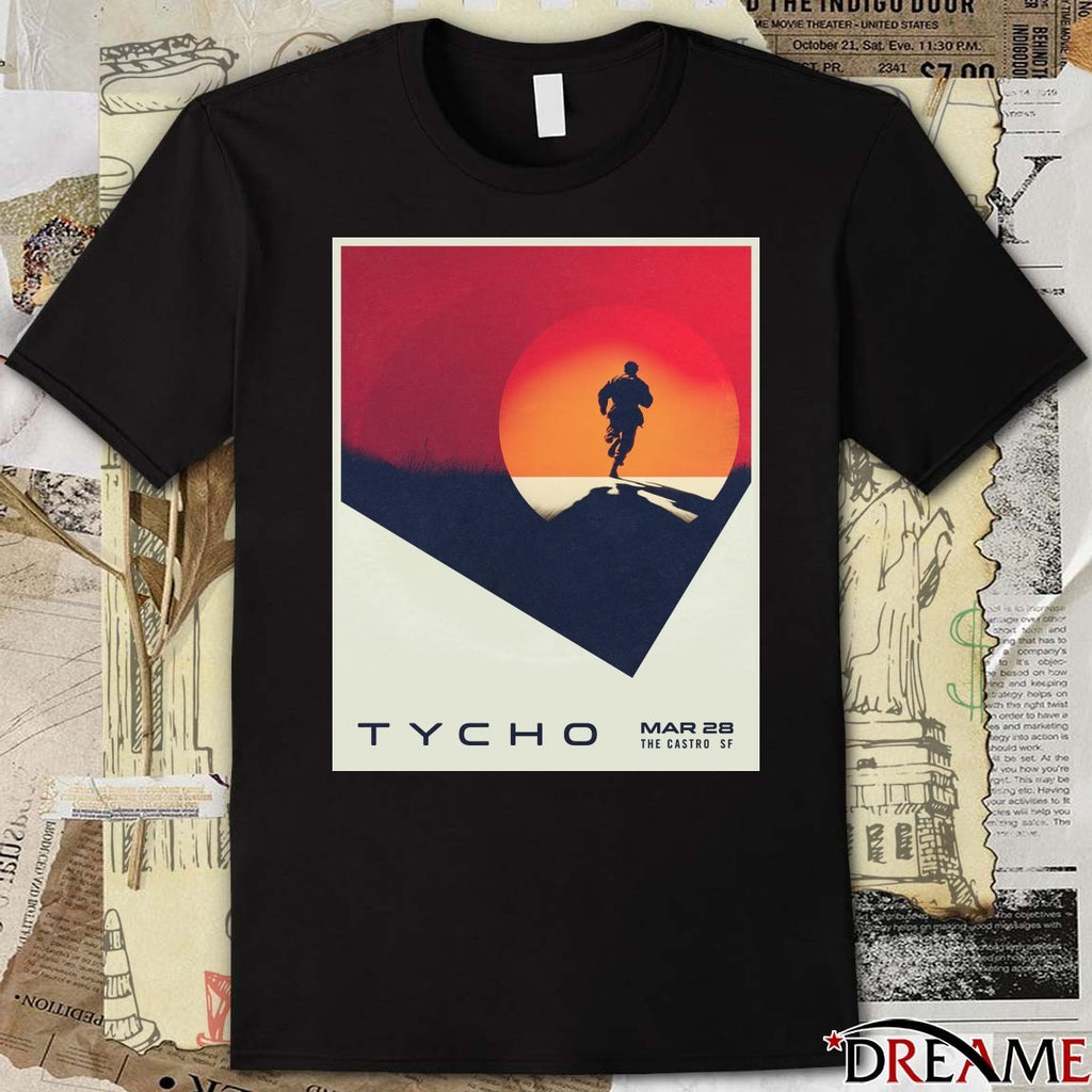 Poster Tycho March 28 2026 The Castro San Francisco t-shirt