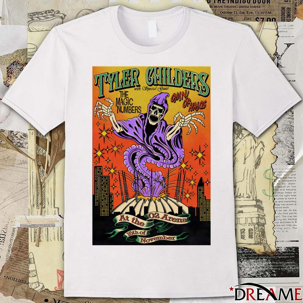 Poster Tyler Childers The Magic Numbers November 15 2025 The O2 in London t-shirt