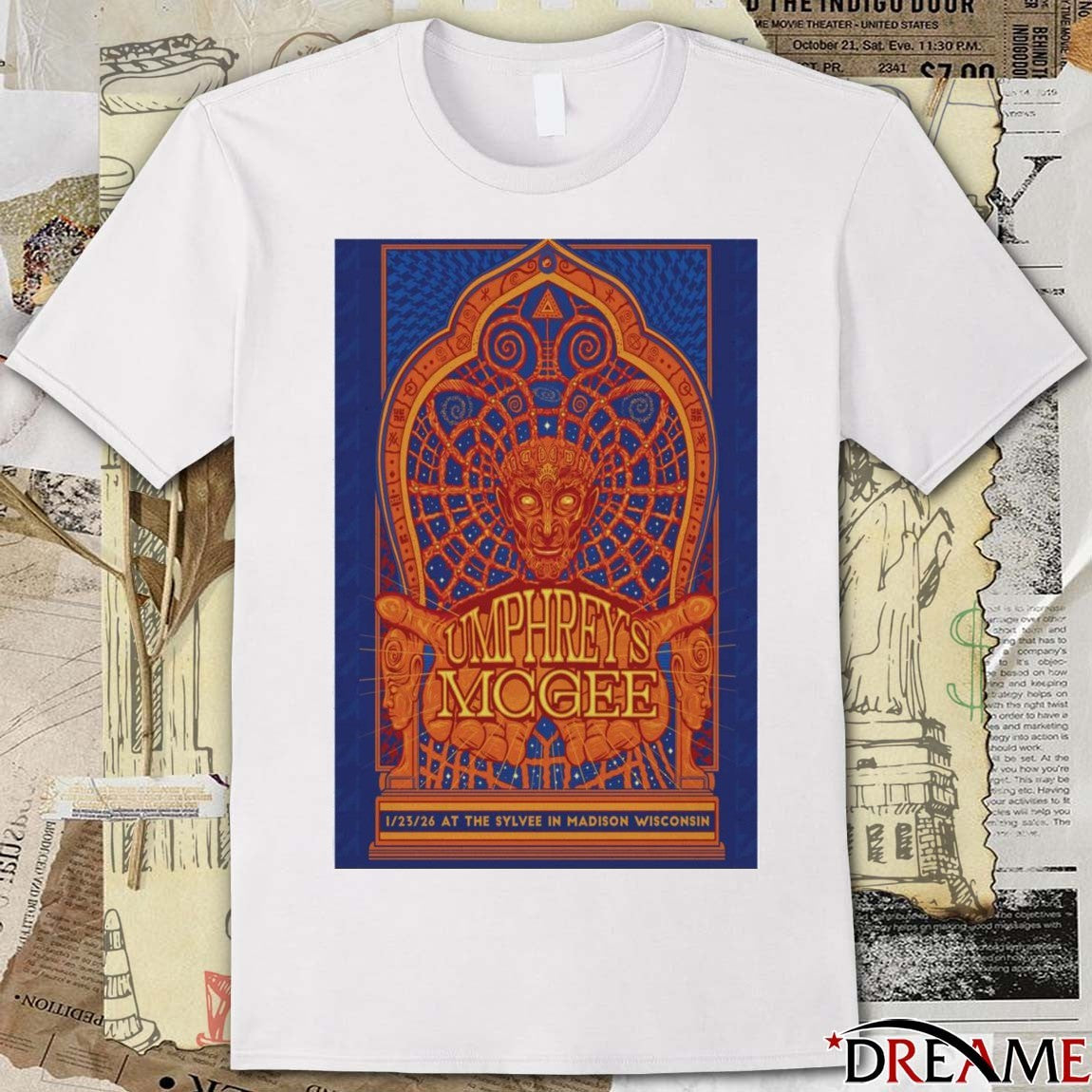 Poster Umphrey’s McGee January 23 2026 At The Sylvee In Madison WI t-shirt