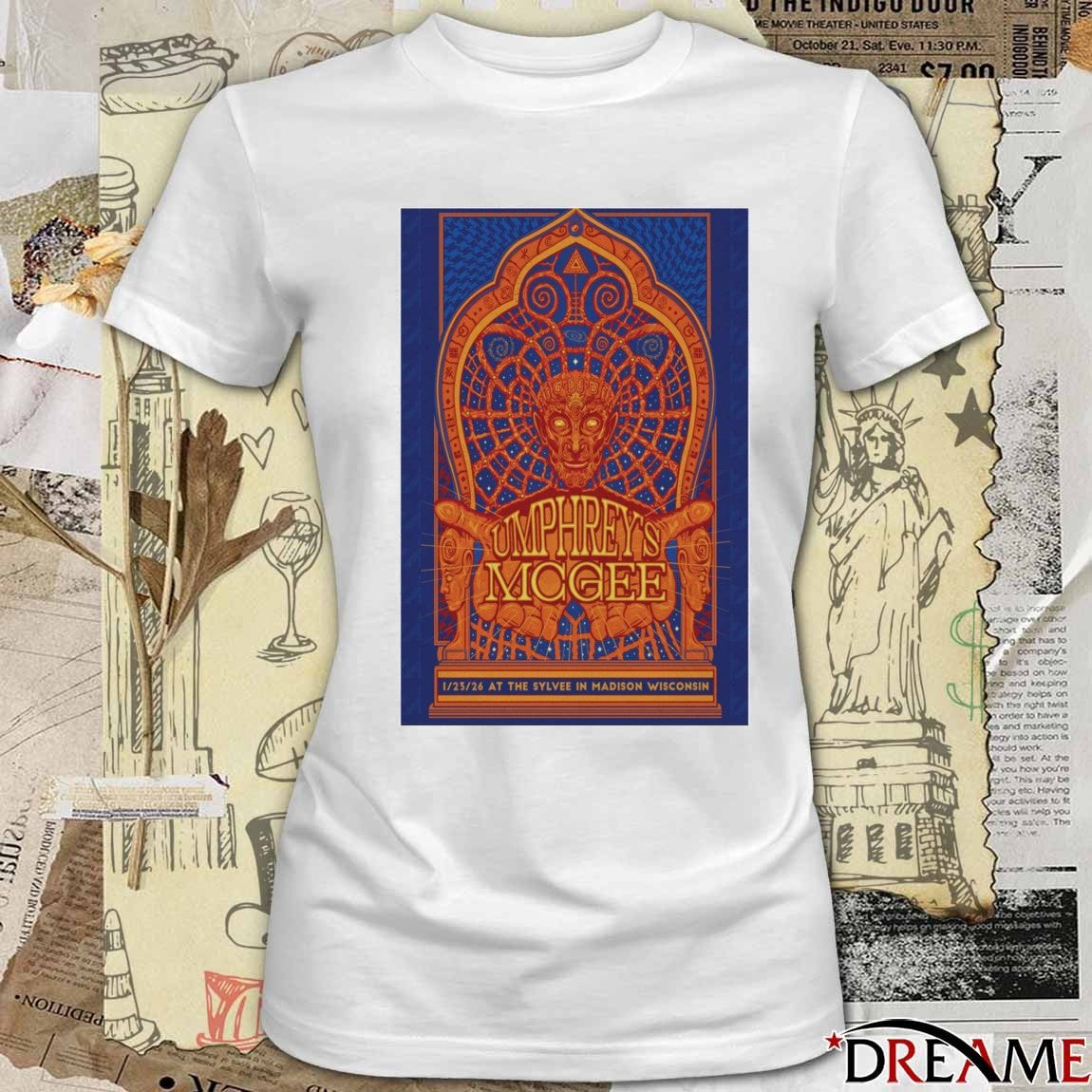 Poster Umphrey’s McGee January 23 2026 At The Sylvee In Madison WI t-shirt